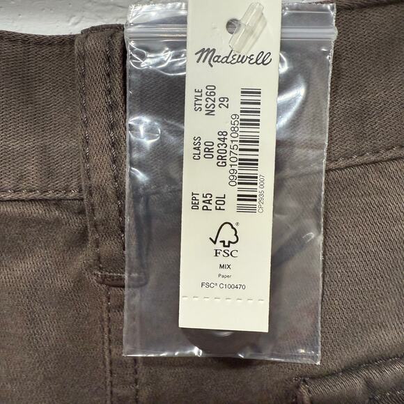 Madewell NWT Twill Patch Pocket Midi Skirt Cargo Field Olive Sz 29 Fall Chic 90s - Picture 10 of 16